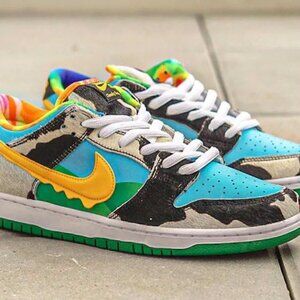 Ben & Jerry's x Nike Dunk SB Pro gs "chunky dunky shoe